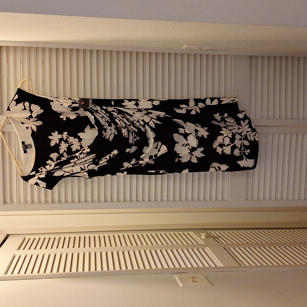 Dress with wrap around stomach area